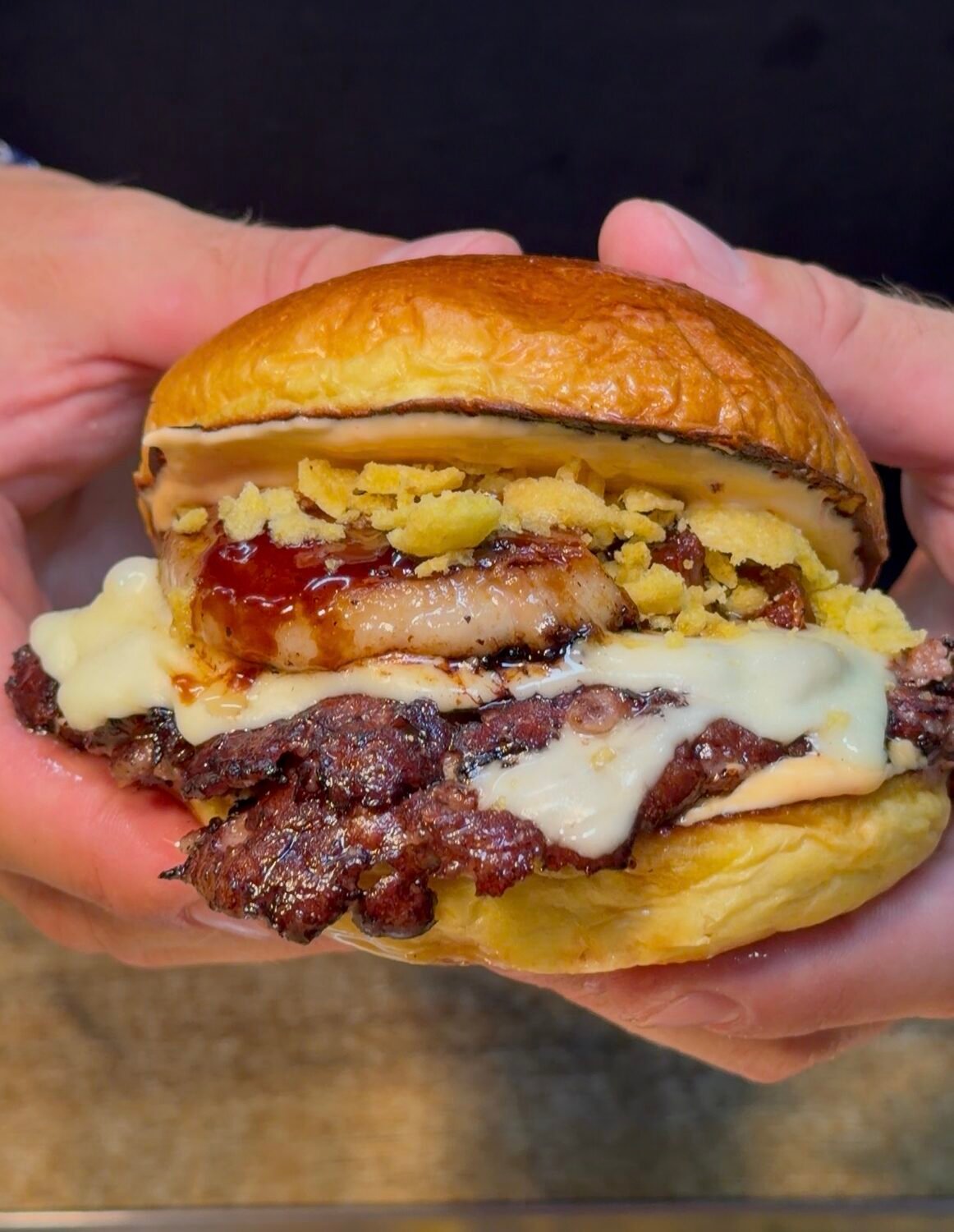 La Champions 2.0 (Burger del mes)